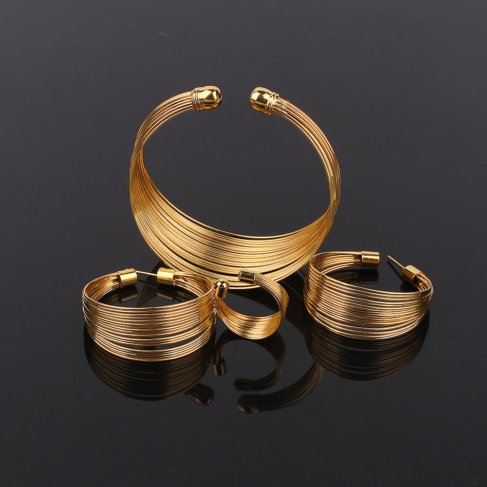 Bracelet Ring Jewelry Set