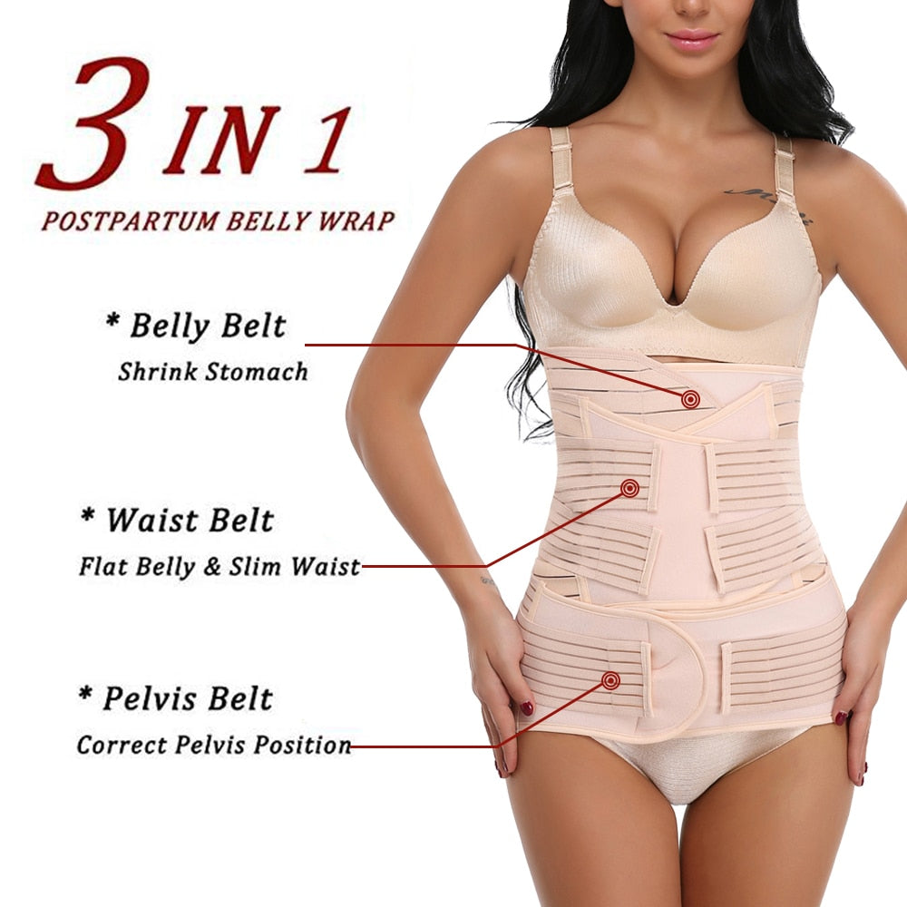 Body Shaper Slimming Underwear 3 in 1 Slimming Belt