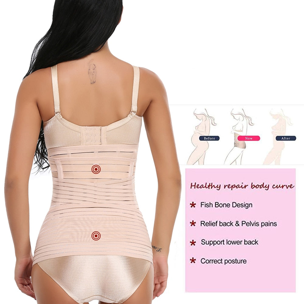 Body Shaper Slimming Underwear 3 in 1 Slimming Belt