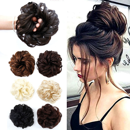 Hairpiece Bun Drawstring