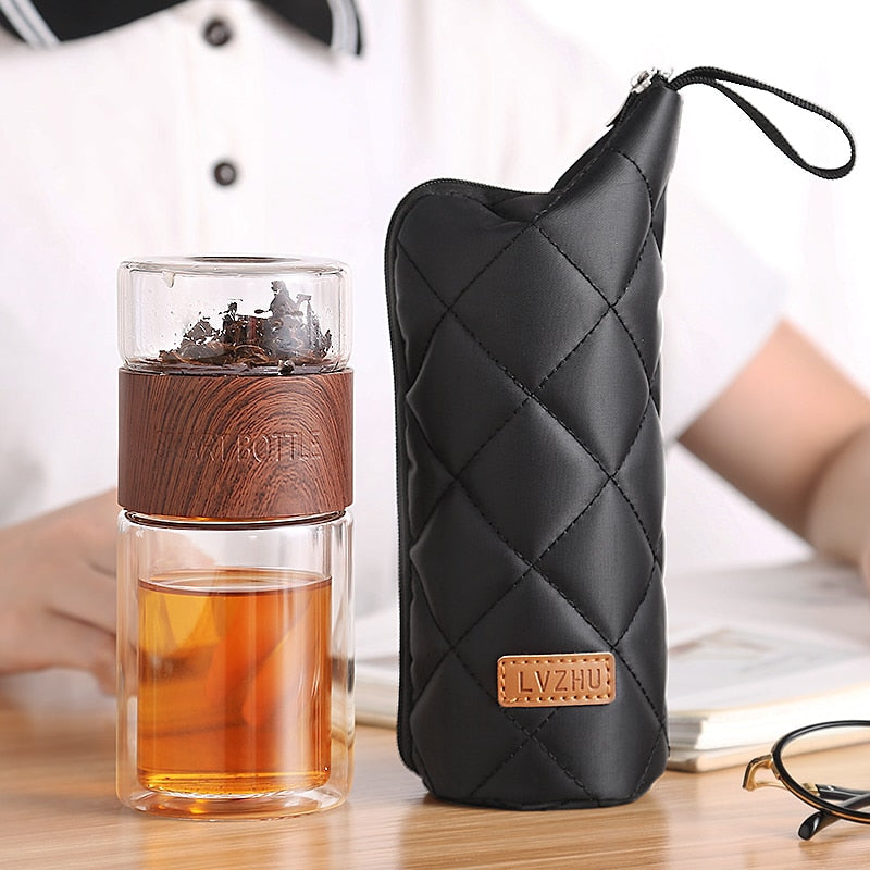 Tea Water Bottle Infuser Tumbler