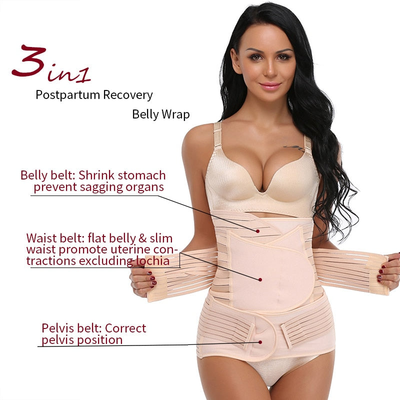 Body Shaper Slimming Underwear 3 in 1 Slimming Belt