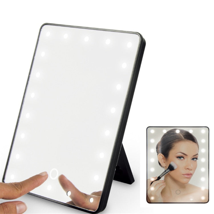 USB Dual Purpose LED Make-up Mirror