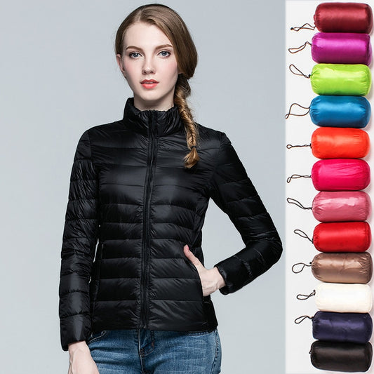 Women Ultra-light Thin Down Jacket