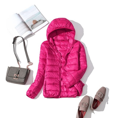 Women Ultra-light Thin Down Jacket