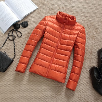 Women Ultra-light Thin Down Jacket