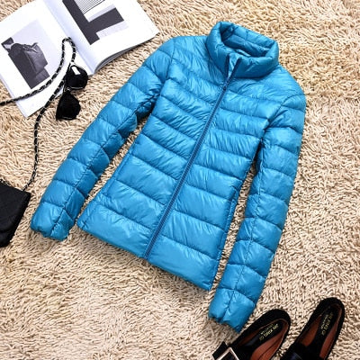 Women Ultra-light Thin Down Jacket