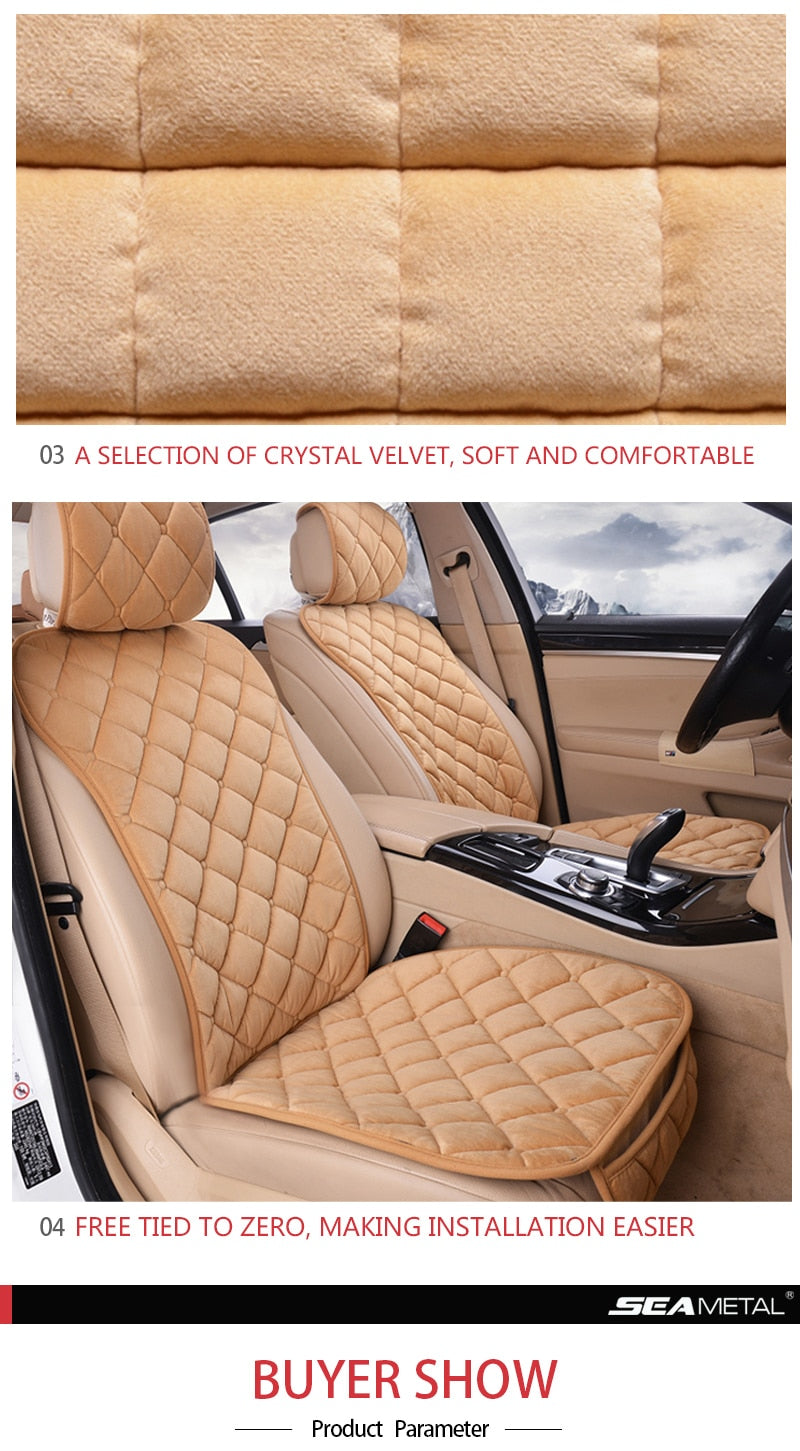 Warm Plush Car Seat Covers