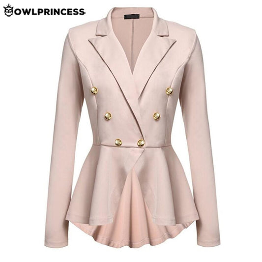 Slim Blazers Women Suit Jacket