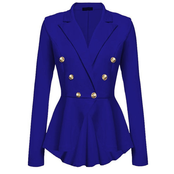 Slim Blazers Women Suit Jacket