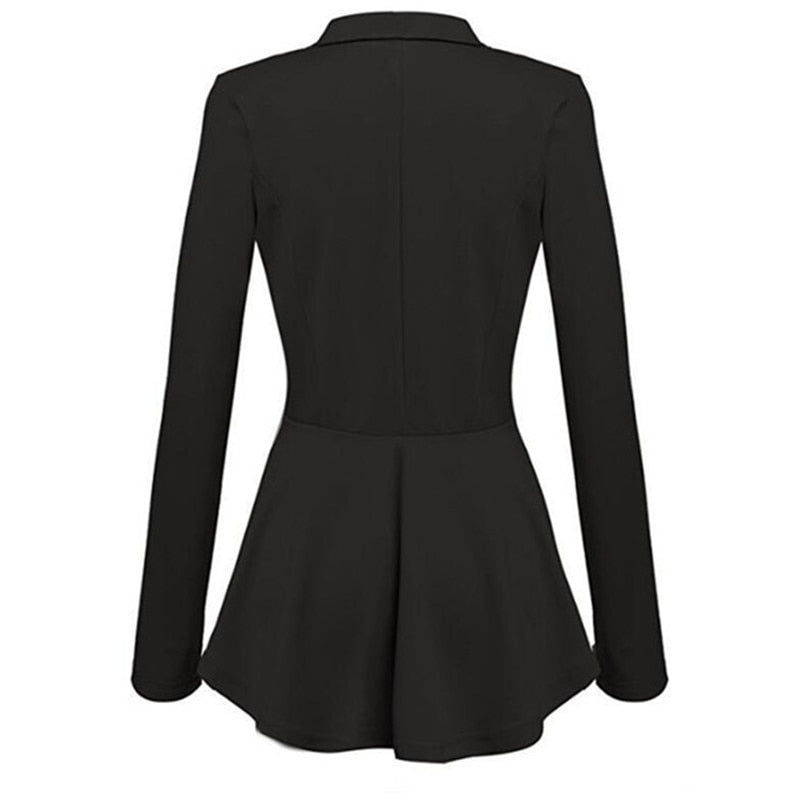 Slim Blazers Women Suit Jacket