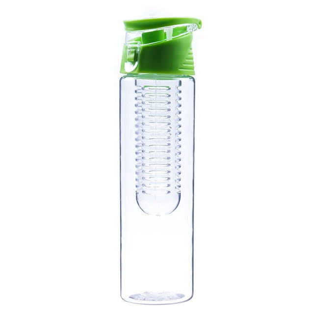 800ml Creative Cute Fruit Juice Infuser Plastic Water Bottle ABS Portable