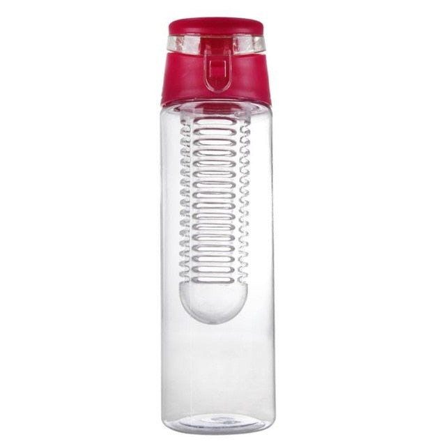 800ml Creative Cute Fruit Juice Infuser Plastic Water Bottle ABS Portable