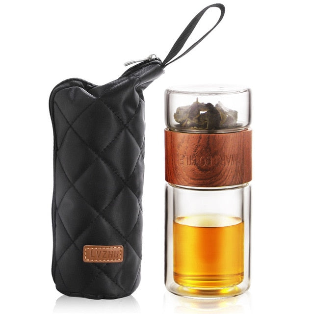 Tea Water Bottle Infuser Tumbler