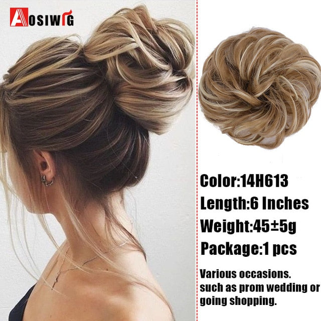 Hairpiece Bun Drawstring