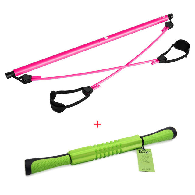 Pilates Bar-Procircle Pilates Bar Kit with Resistance Band