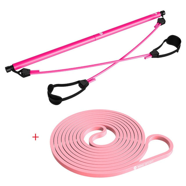 Pilates Bar-Procircle Pilates Bar Kit with Resistance Band