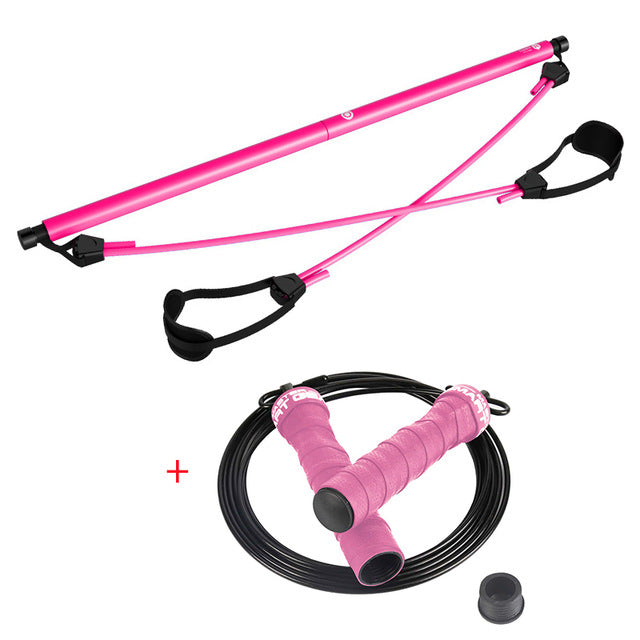 Pilates Bar-Procircle Pilates Bar Kit with Resistance Band