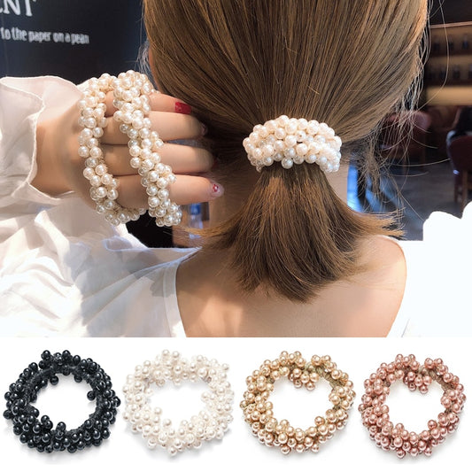 Pearl Beads Women Hair Bands