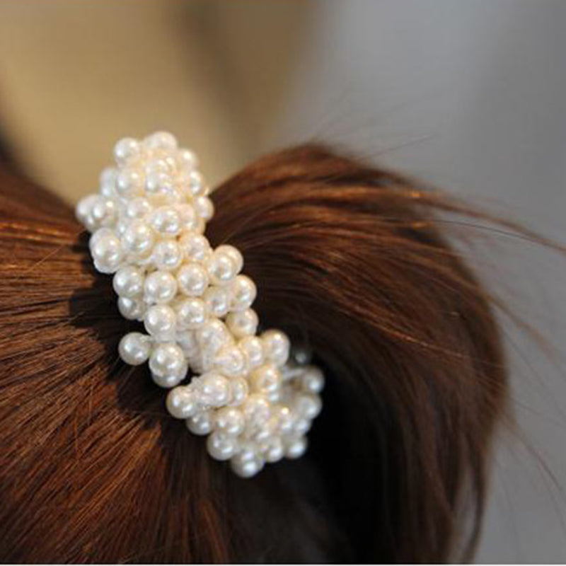 Pearl Beads Women Hair Bands