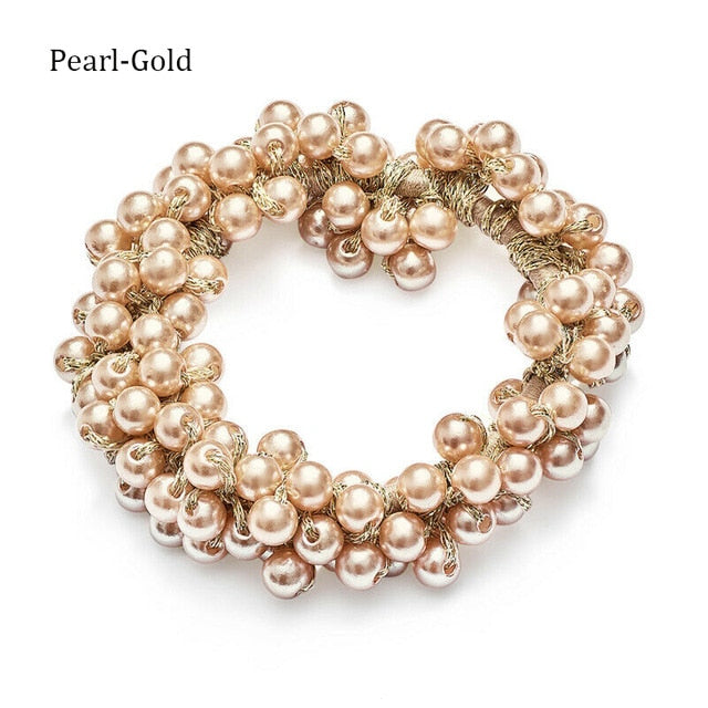 Pearl Beads Women Hair Bands