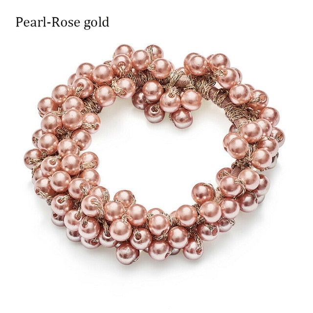 Pearl Beads Women Hair Bands