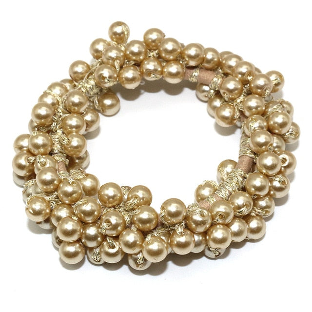 Pearl Beads Women Hair Bands