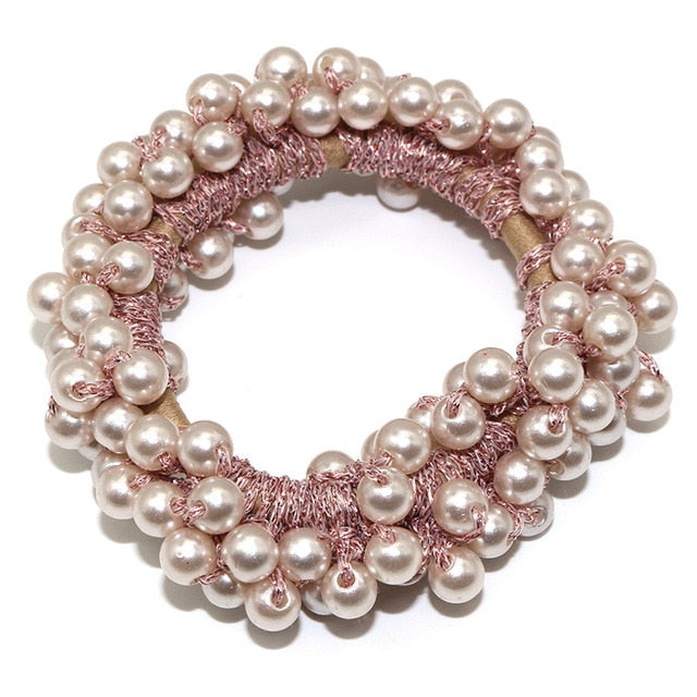 Pearl Beads Women Hair Bands