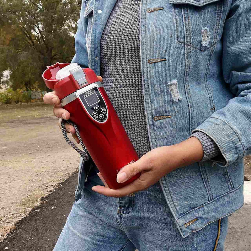 Portable Car Heating Mug