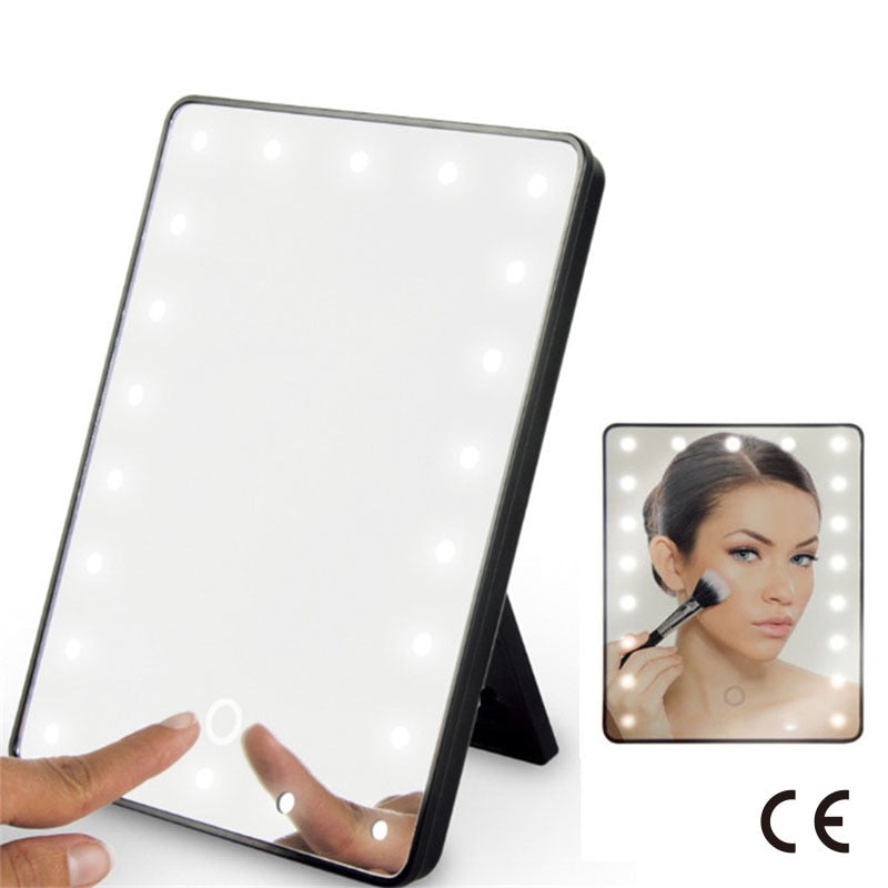 USB Dual Purpose LED Make-up Mirror