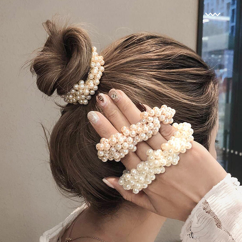 Pearl Beads Women Hair Bands