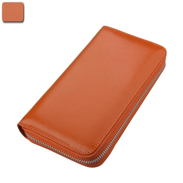 Leather RFID Blocking Credit Card Holder