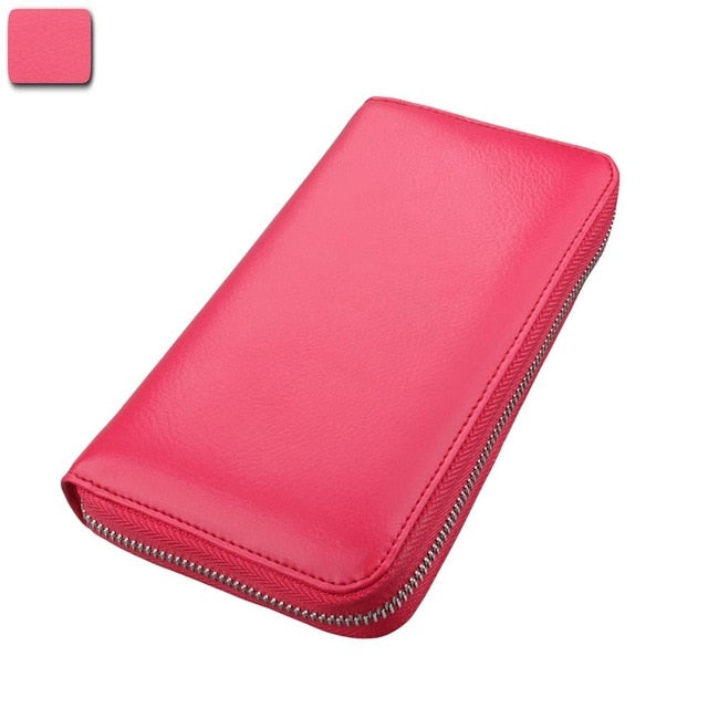 Leather RFID Blocking Credit Card Holder