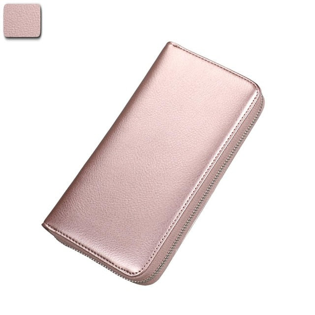 Leather RFID Blocking Credit Card Holder