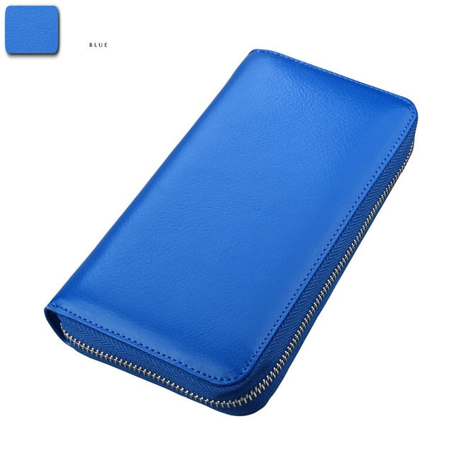 Leather RFID Blocking Credit Card Holder