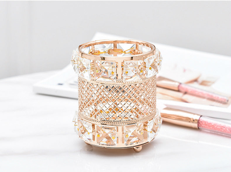 Crystal Makeup Brush Organizer