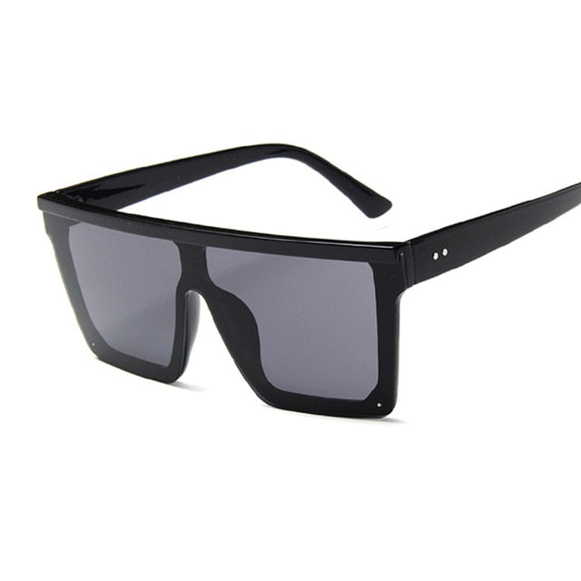 Black Square Sunglasses Women Big Frame