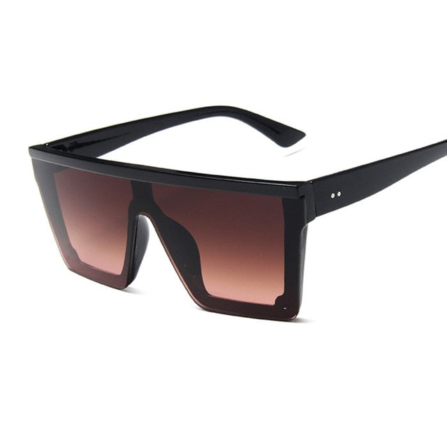 Black Square Sunglasses Women Big Frame