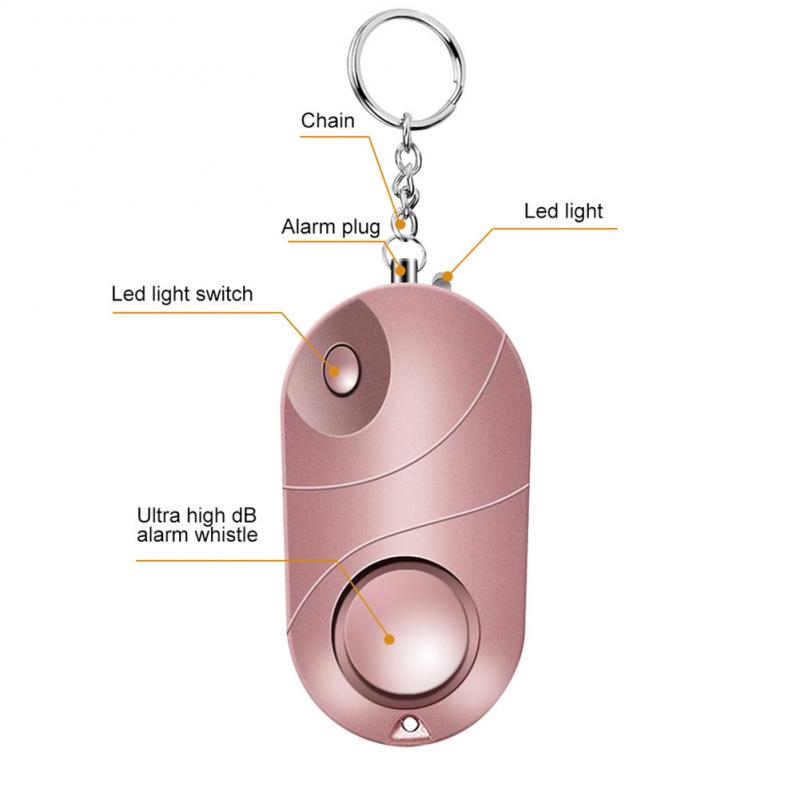 Self Defense Alarm 130dB Keychain