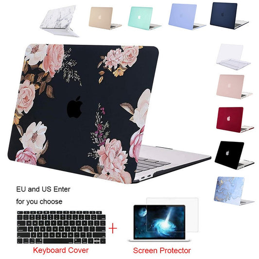 Hard Laptop Case for Macbook Pro Air 13 15 16 Inch 2020 M1 Chip A2337 A2338 A2179 A1392 A2289 A2251 A1706 Mac Retina Shell Cover